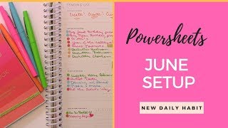 Powersheets June 2019 Setup