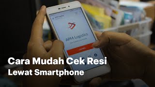 CARA CEK RESI APM LOGISTICS || Lewat smartphone || mudah banget screenshot 1