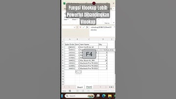 Fungsi Xlookup Lebih Powerful Dibandingkan Vlookup #excel #exceltips #exceltricks