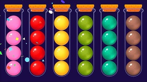 Ball game level 1245 - 1257 | Ball Sort puzzle