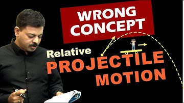 Misconception in Relative Projectile Motion #physicsinminutes