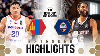 Mongolia 🇲🇳 vs Guam 🇬🇺 | Extended Highlights | FIBA Asia Cup 2025 Qualifiers