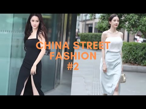 China Street Fashion #2 | Chinese Street Beautiful Girl | Young Girl Fashion Show