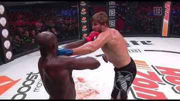 Cheick Kongo vs Vitaly Minakov full fight Highlights Review - Kongo loses