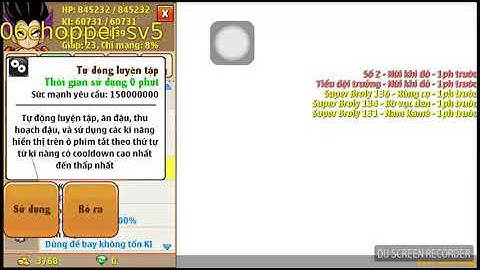 06chopper làm nv tdst #1