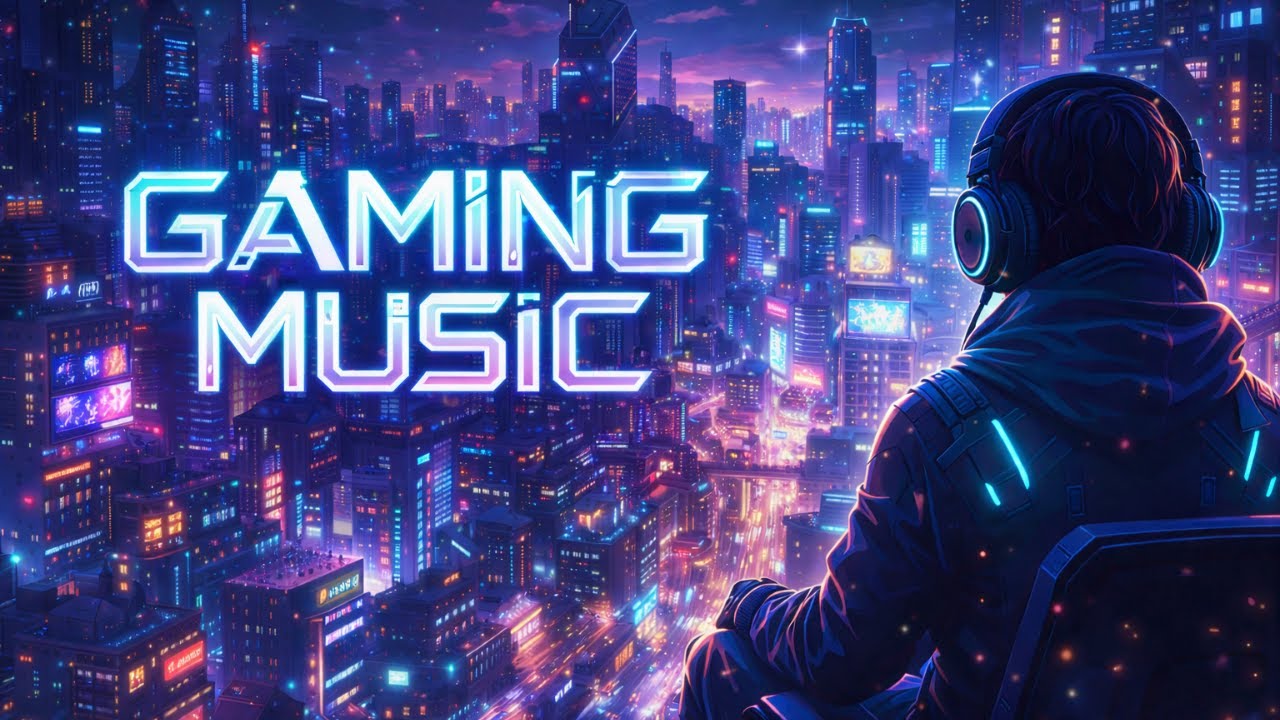 Futuristic Cyberpunk Gaming Music | Immersive Background Sound