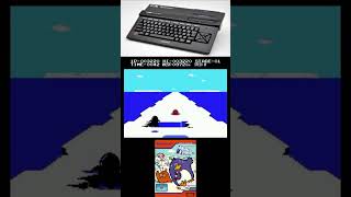 Antarctic Adventure (1983) 🐧 MSX | A corrida mais gelada dos videogames! #shorts