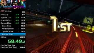 F-Zero GX - All Cups (Master) Speedrun in 1:02:36