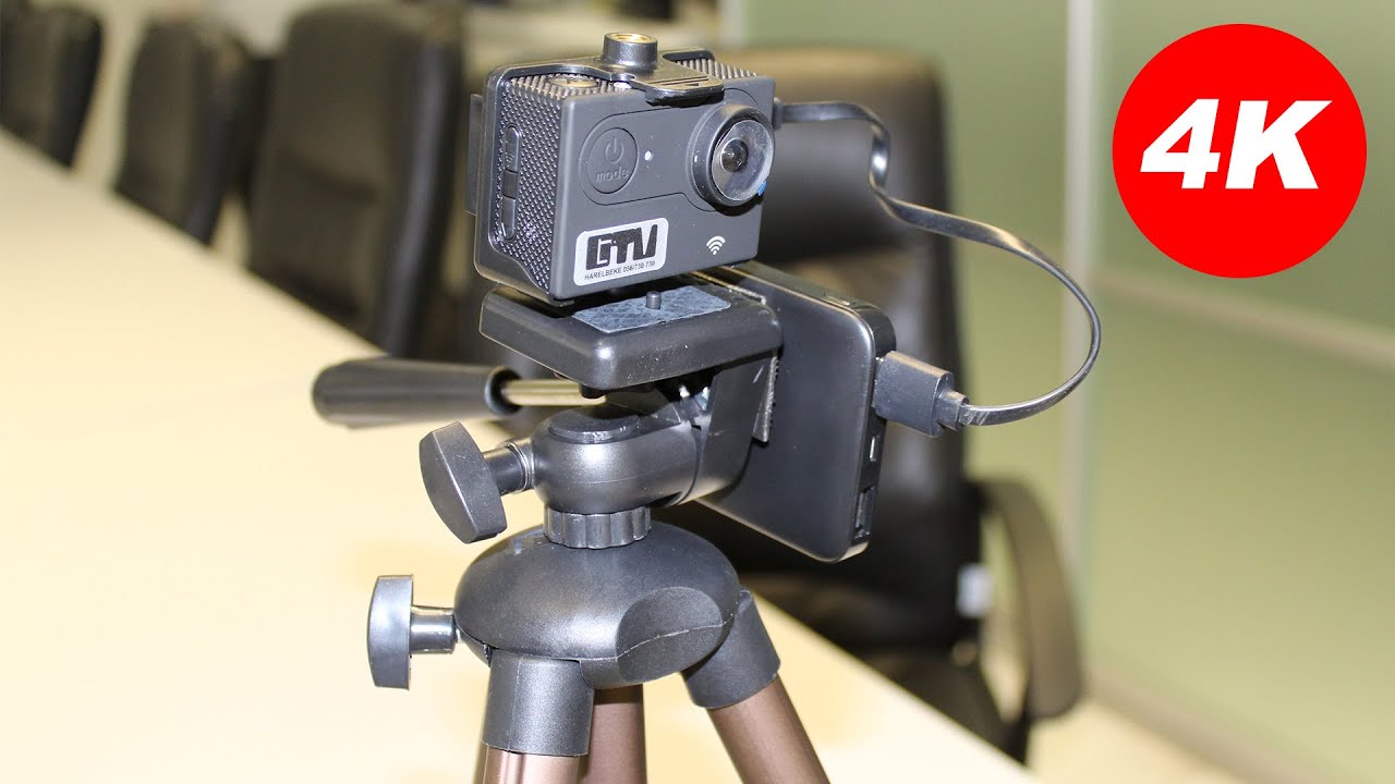 4K Action Camera Inclusief Tripod + Hoofdbevestiging (Product Video)