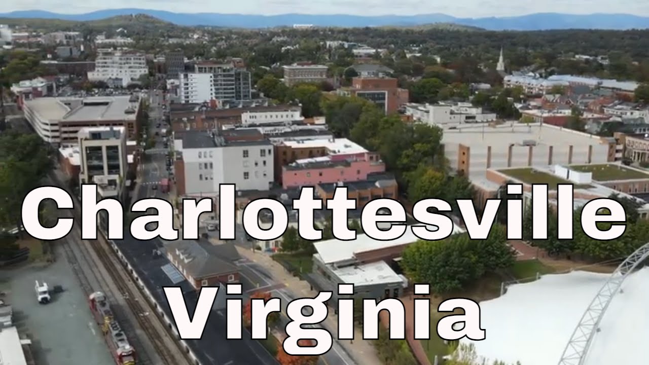 Drone Charlottesville, Virginia | Blue Ridge Mountains - YouTube