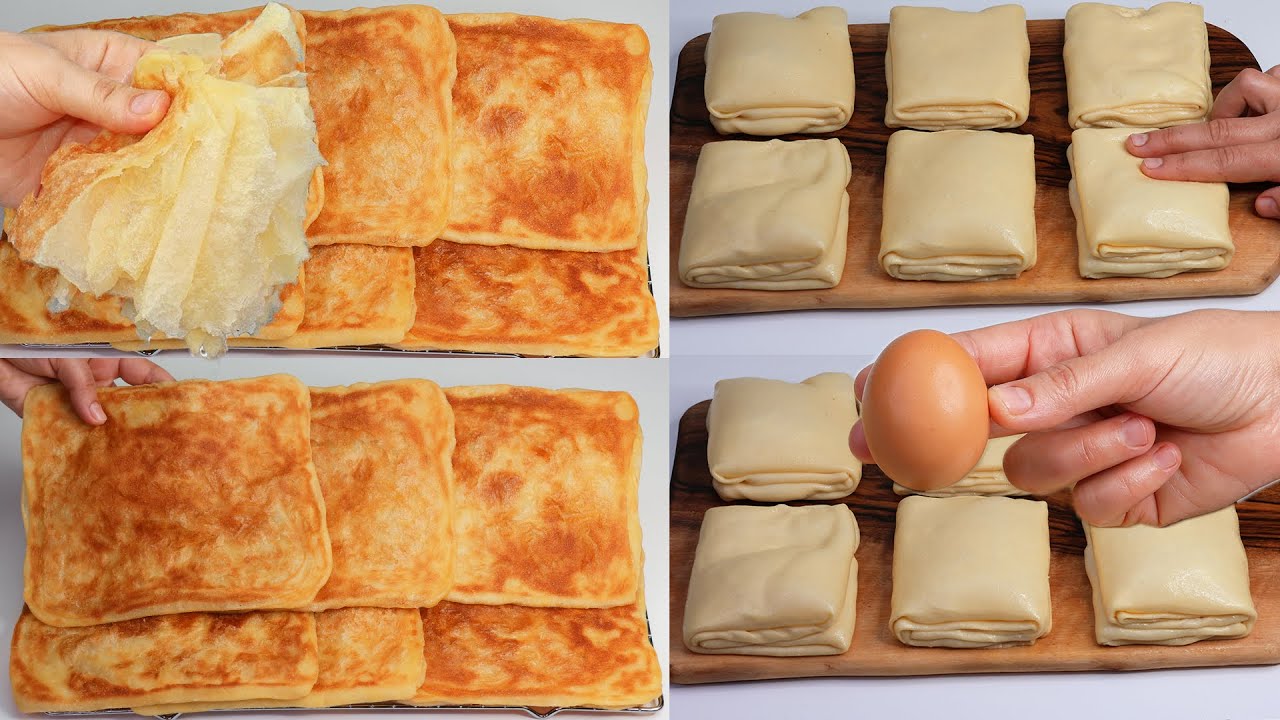 بلا دليك بلا تعب! مسمن ببيضة واحدة وملعقتين زيت واستغني عن الزبدة هذا هو السر لي كايخفيه المحترفين