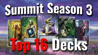 Sorcerers Summit Top 16 decks Gothic Season 3 | Sorcery the Contested Realm