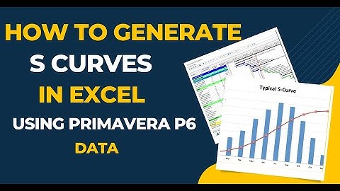 Master S Curves in Excel with Primavera P6 Data | Step-by-Step Tutorial #engineers  #primaverap6