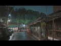 [Rain Sounds] 한밤중의 서울 마지막 달동네, 백사마을 비오는 고즈넉한 풍경. 수면유도, 명상, 힐링 ASMR