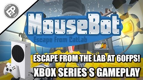Mousebot: Escape From Catlab - Xbox Series S Gameplay (60fps)