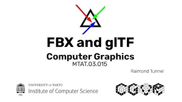 8.2 FBX and glTF