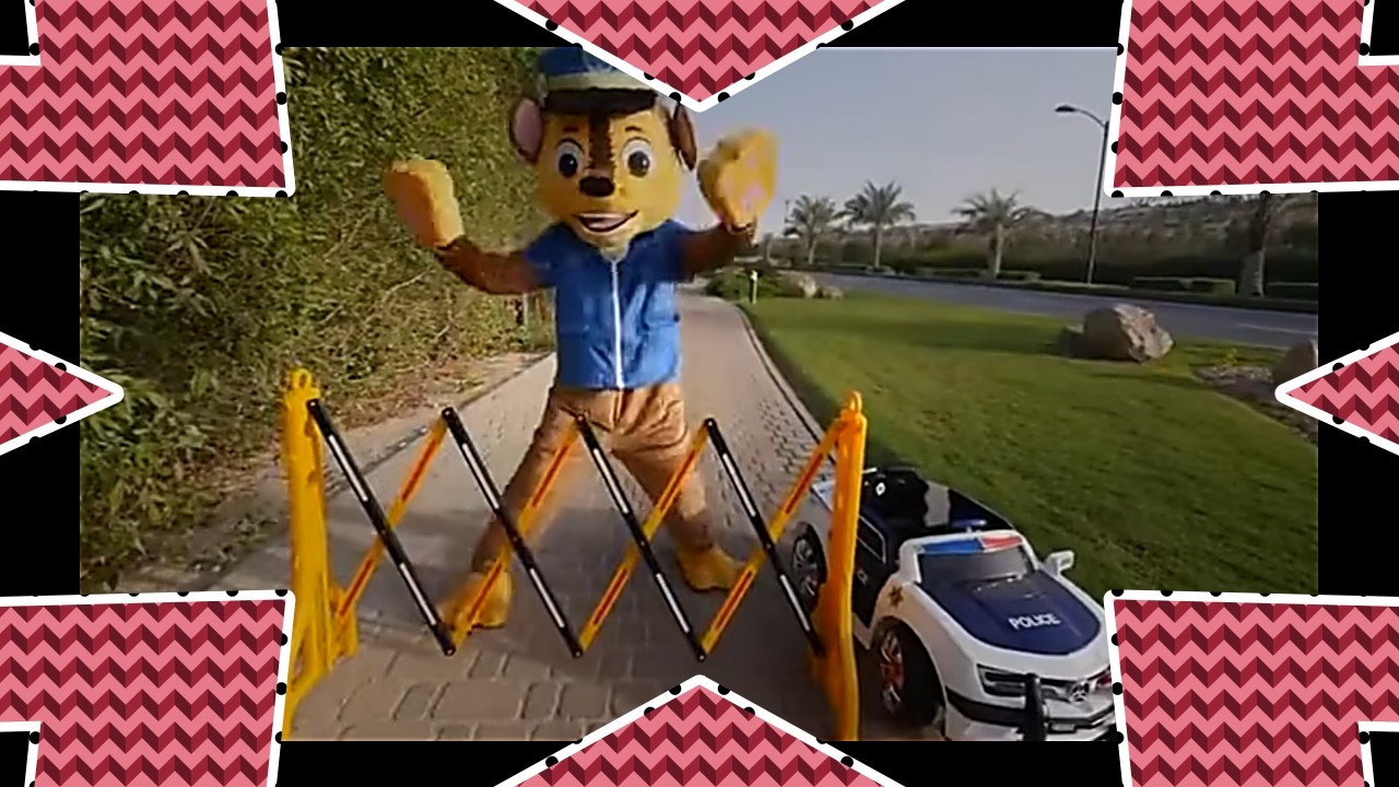 Spiderman Police ARREST Hulk MotorBike w/ Paw Patrol Chase Frozen Elsa