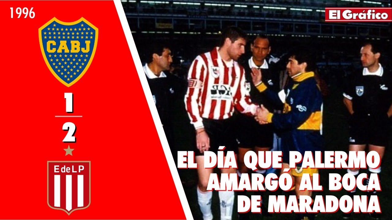 TORNEO CLAUSURA 1996: BOCA 1 ESTUDIANTES 2