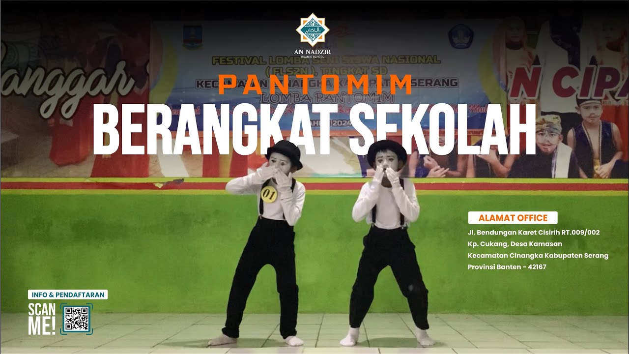 PANTOMIM BERANGKAT SEKOLAH | SDIT AN NADZIR