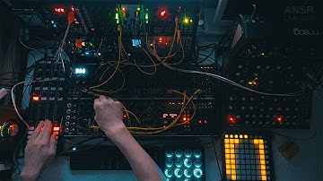 ANSR - Live Jam with Techno System + Moog Mother-32