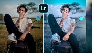 Lightroom photo editing tutorial| blue and dark colour tone | free Lightroom presets download | screenshot 5