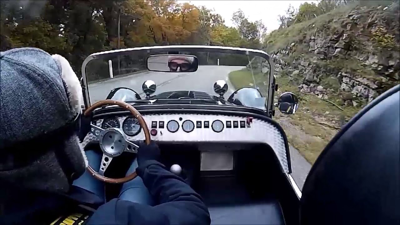 Caterham on french alpine roads