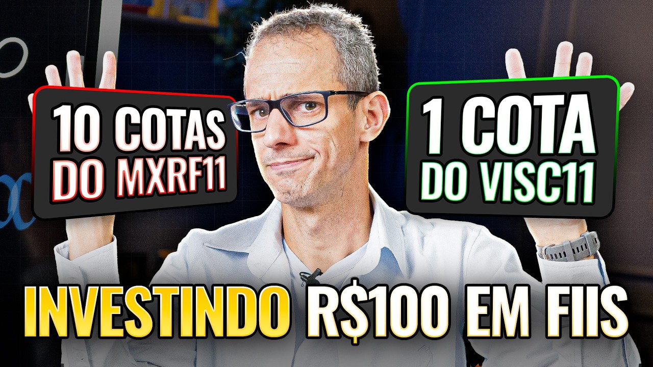 FIIs Base 10 ou Base 100? Qual Paga MAIS DIVIDENDOS com R$100 - A Resposta Vai te Surpreender