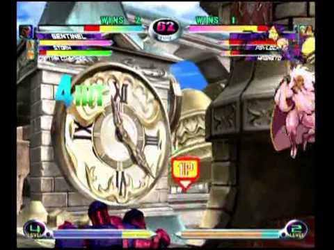 Evo 2004 MvC2 Justin Wong vs Ricky Ortiz G1