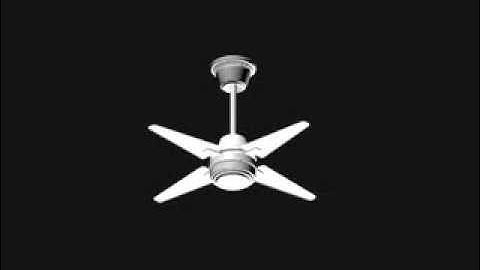 3ds Max Ceiling Fan Animation