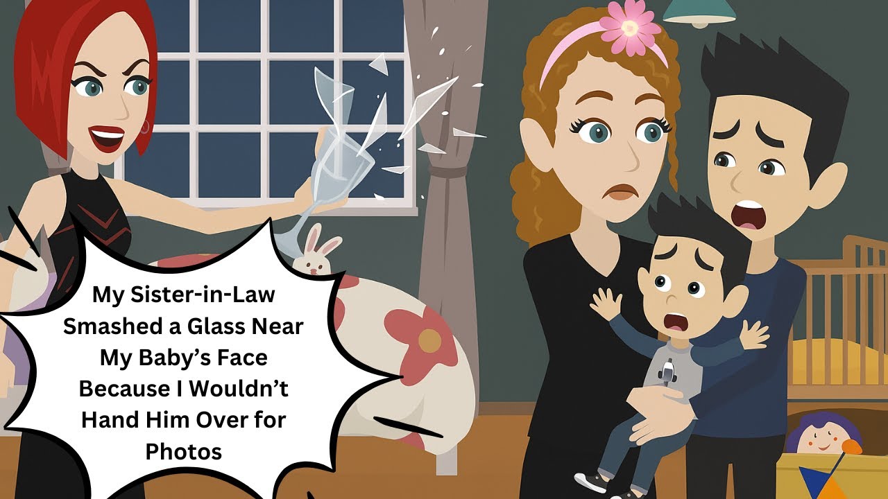 My Sister-in-Law Smashed a Glass Near My Baby’s Face Because I Wouldn’t Hand Him Over for Photos