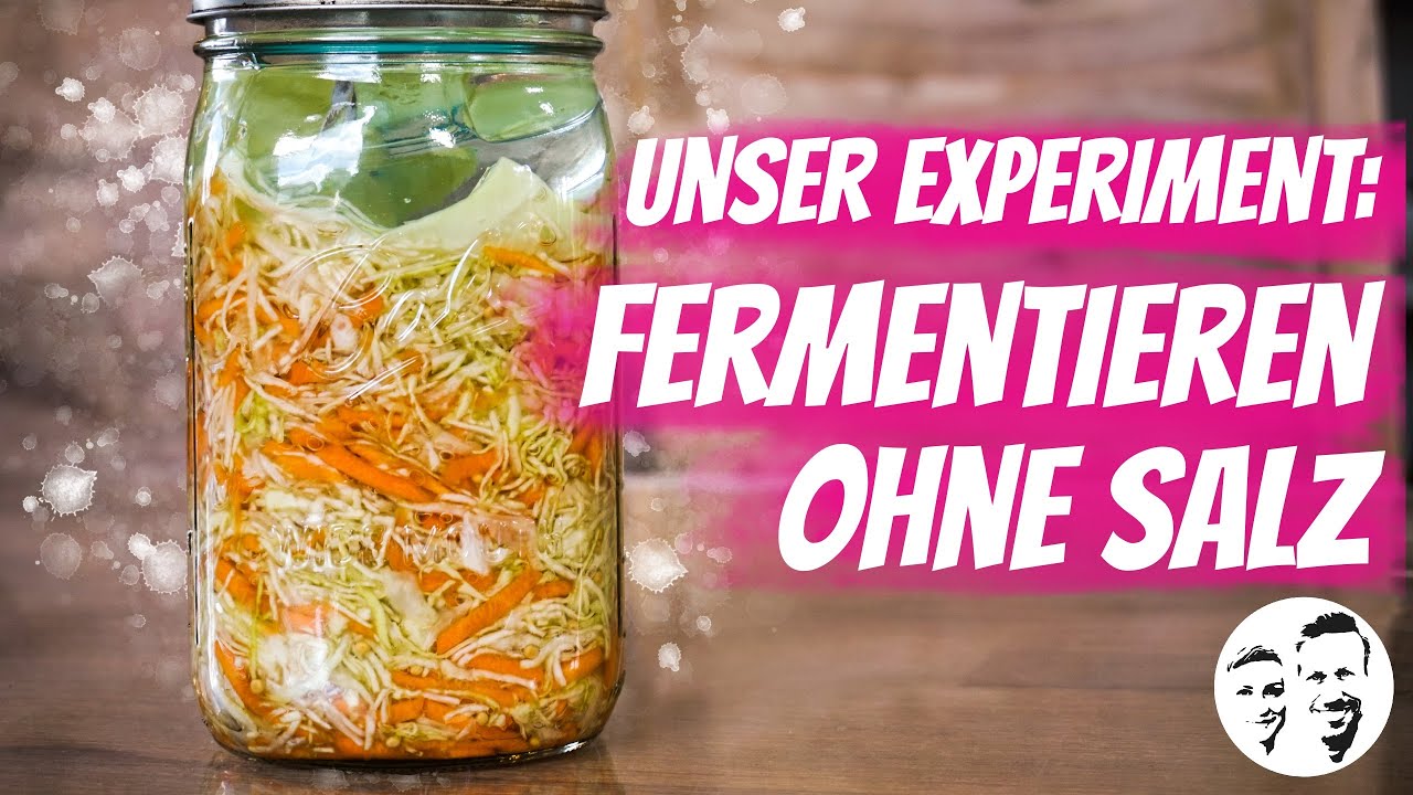 Unser Experiment: Sauerkraut fermentieren ohne Salz