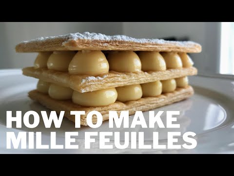 ቪዲዮ: Millefeuille ከጥቁር እንጆሪዎች ጋር