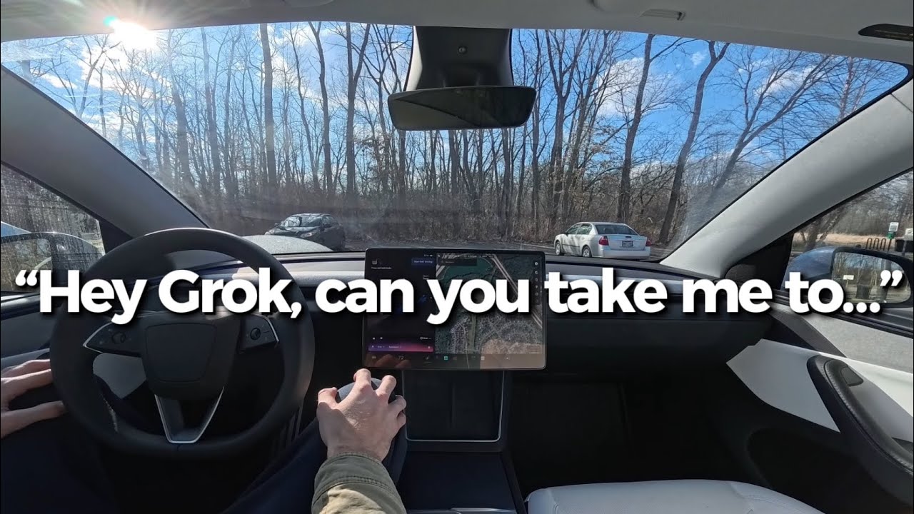 30min Raw Grok Navigation Test — Asked Grok to Take Me to several locations (FSD + Ambient Sounds)