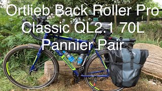 Ortlieb Back Roller Pro Classic QL2.1 70L Pannier Quick look