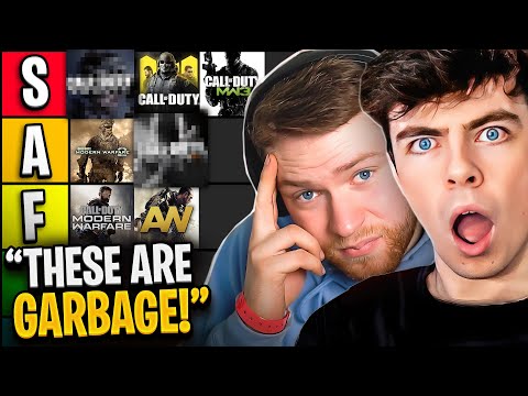 We Ranked EVERY Call of Duty! It was a disaster...