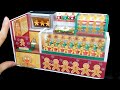 DIY Miniature Realistic Gingerbread Cookies Board shop # - I&#39;m the Gingerbread man! Run! Run~｜