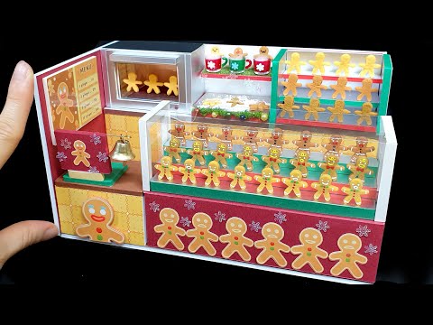 DIY Miniature Realistic Gingerbread Cookies <strong>Board</strong> shop # - I&amp;#39;m the Gingerbread <strong>man</strong>! Run! Run~｜