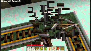 Minecraft - Beta 1.5: Powered Rails and Detectors