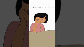 The Long Walk Back: A Journey Home #animation #cat #2danimation  #FrameByFrame  #HandDrawn #shorts