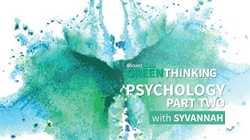 Green Thinking | Recycling Psychology: Influencing Behavioral Change