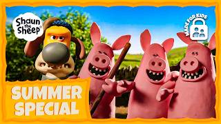 THE PIGS MADE BITZER SO ANGRY! 🐖😡🐶 | Shaun the Sheep 🐑