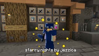 Starry nights 16x || Made by Jezzica || MCPE || Aesthetic pack screenshot 3