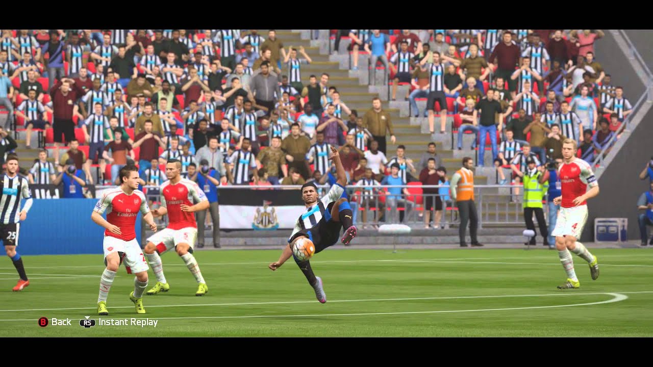 FIFA 16 - Martial Career Mode Overhead Kick