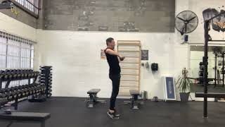 Barbell High Pull demonstration