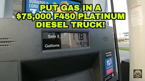 Oh no!  I Put GAS in a DIESEL Pickup!