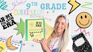 ✨OUR 9th GRADE HOMESCHOOL + THE CURRICULUM WE CHOSE📓