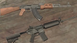 GTA 4 HD Assault Rifles pack for Animated Weapons RELEASE