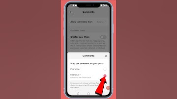 How To Turn Off Comments On TikTok #shorts #tiktok #comments #viralshort #viralreels #viralvideo