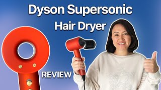 Dyson Supersonic Hairdryer Review - Dyson's BEST hairdryer! Topaz Orange by James Newall 3,892 views 1 year ago 5 minutes, 29 seconds