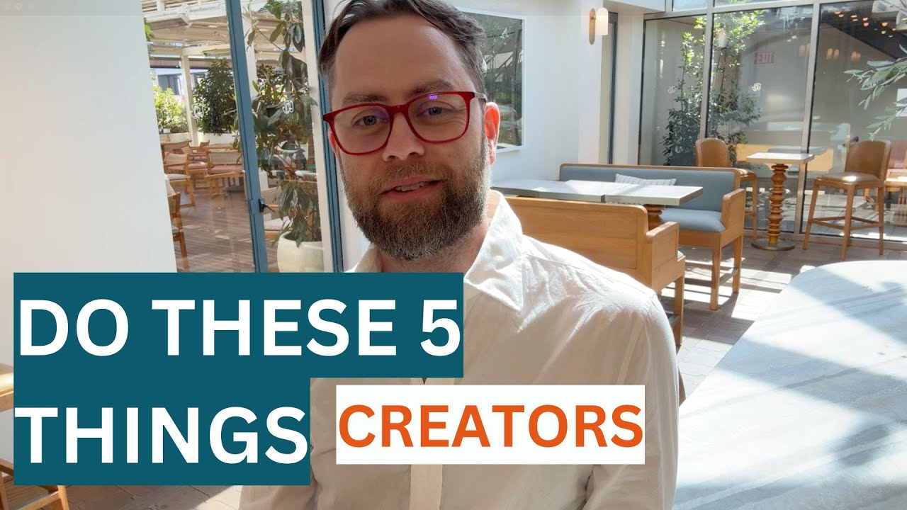 5 Ways Toward Better Mental Health for Creators